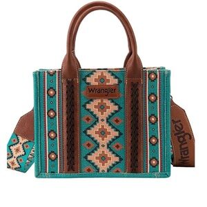 Wrangler Aztec Patterned Tote